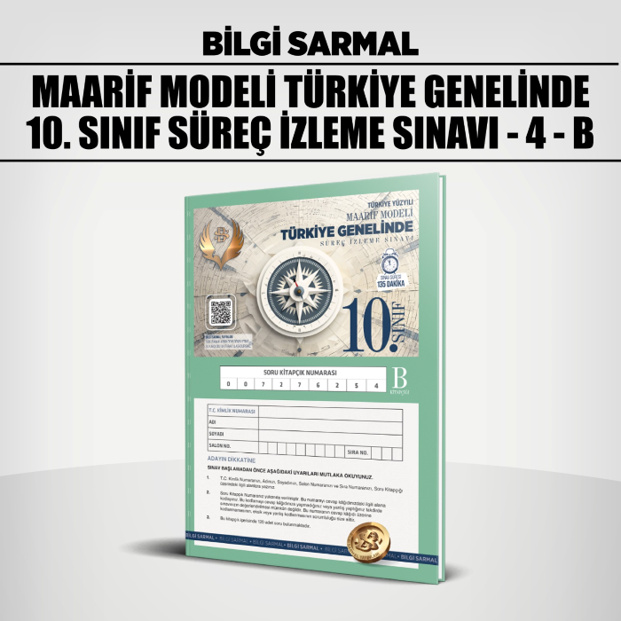 B.SARMAL 10.SINIF TÜRKİYE GENELİ (SİS) 4-B - 25-26
